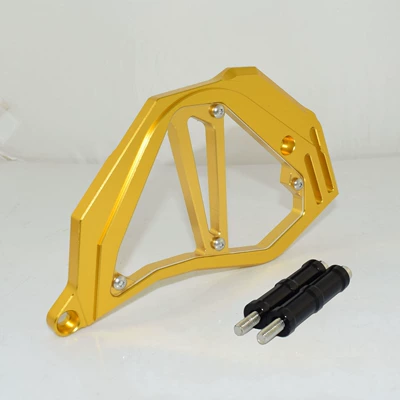 Front Chain Guard, Small – Motorcycle frame - gold