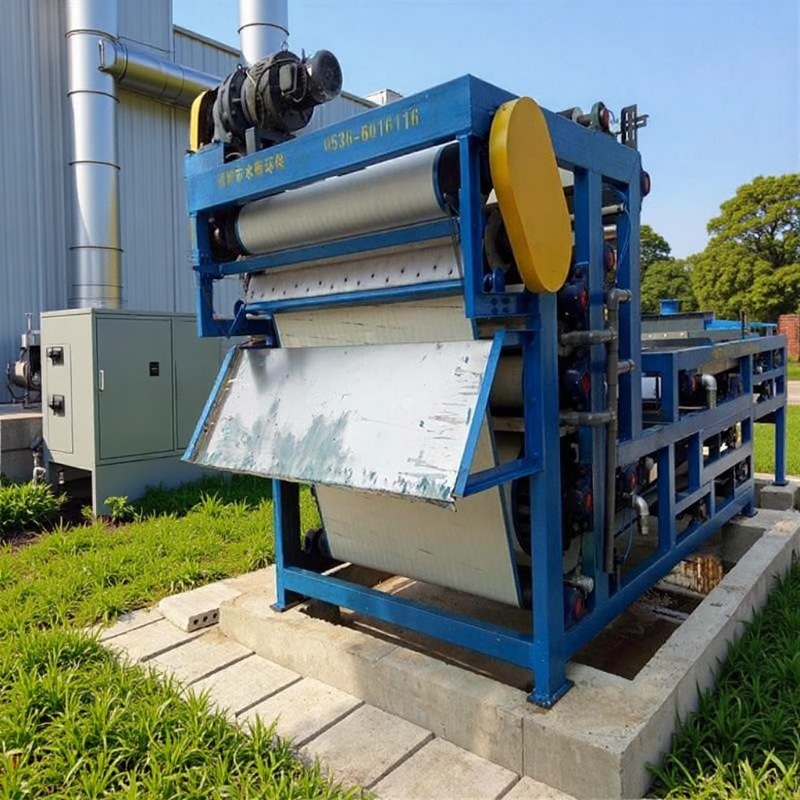 压滤效果好的污泥带式压滤机 带式压滤装置 压滤速度快  质量高