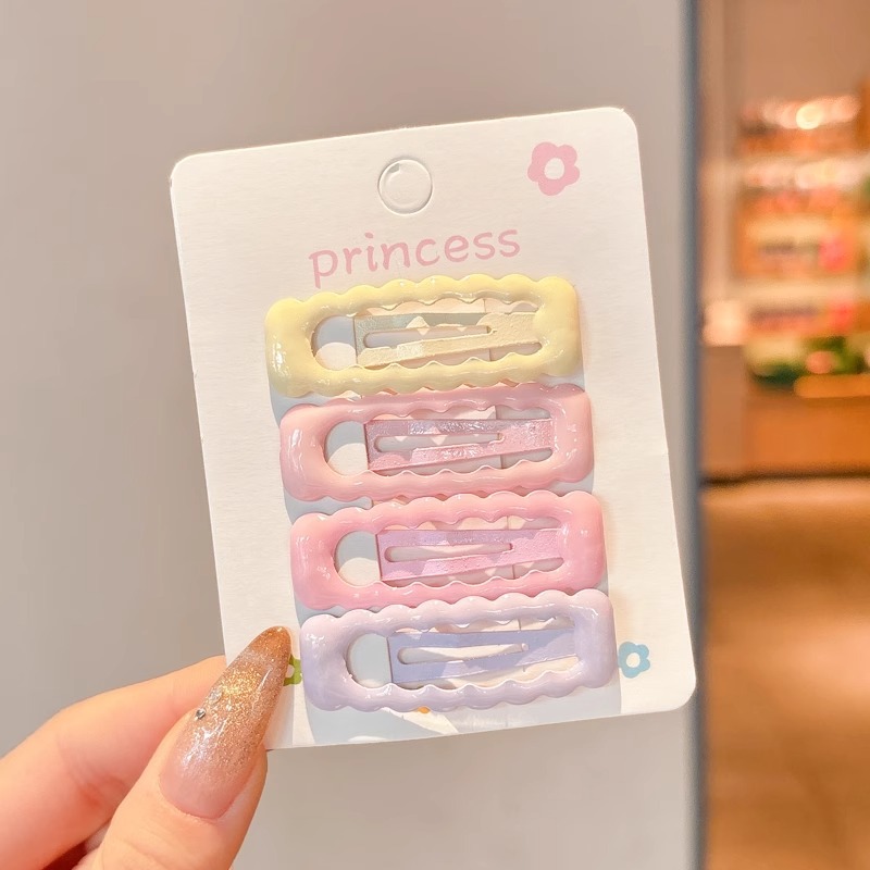 Dulces lindas estrellas clips para el cabello de niños frente lateral clips para el cabello de las niñas no lastimar clips para el cabello bb tocado