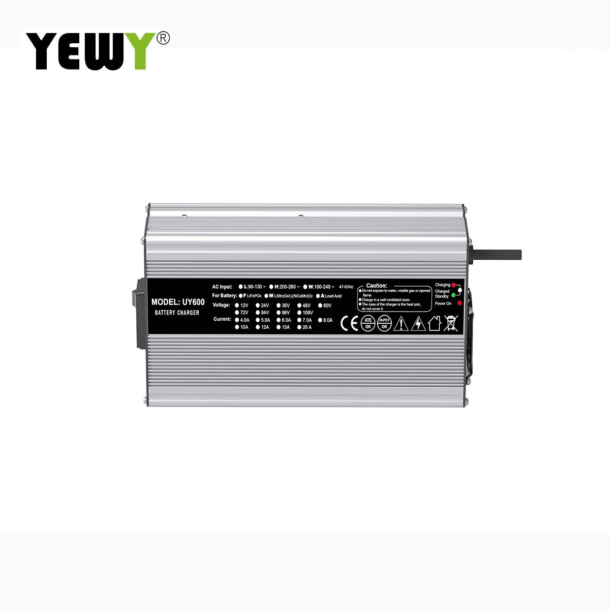 Зарядное устройство для литиевых батарей 48V10A 13 строк 54.6V10A литий-ионный NCM 12 строк 50.4V10A зарядное устройство 4