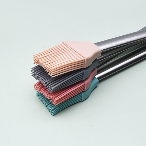 Factory direct sales silicone oil brush DIY high temperature resistant baking tools cream brush food grade brush barbecue brush household