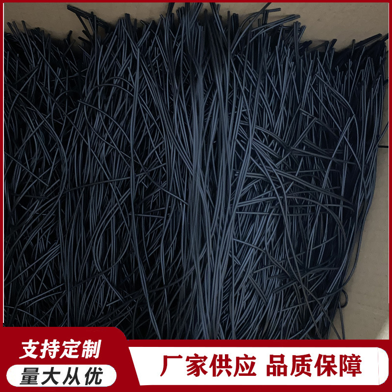 厂家供应 商标吊牌胶条 橡胶绳实心软胶条 硅胶弹力线 1.5MM