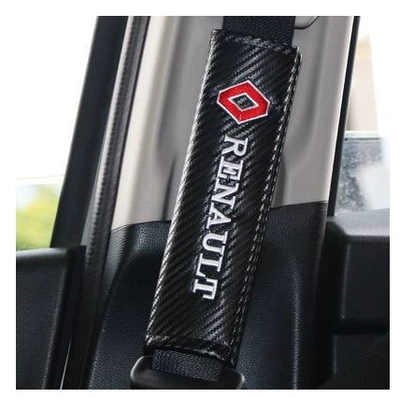 unlimited TRD modified carbon fiber | Seat belt shoulder pad - renault-carbon-fiber-pair-246cm