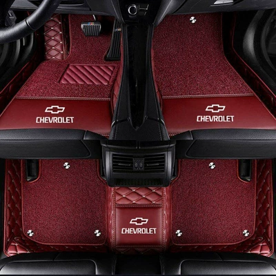 Ayaqaltılar (Kovriklər) — Malibu XL, Equinox, Trax - cruze-double-layer-wine-red-wine-red-silk-loop