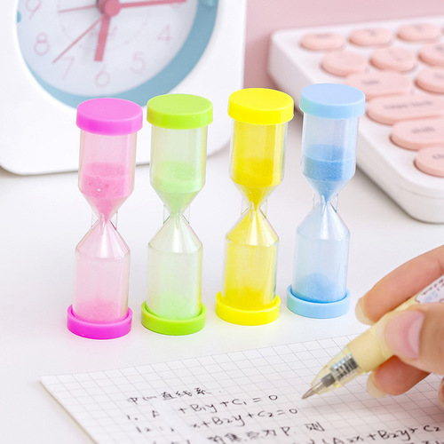 Children's mini hourglass nostalgic toy student timer desktop decoration small ornaments kindergarten gift wholesale