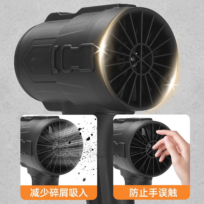 soplador transfronterizo soplador eléctrico de litio de alta potencia artefacto de eliminación de polvo de alta velocidad turbocompresor poderoso soplador industrial