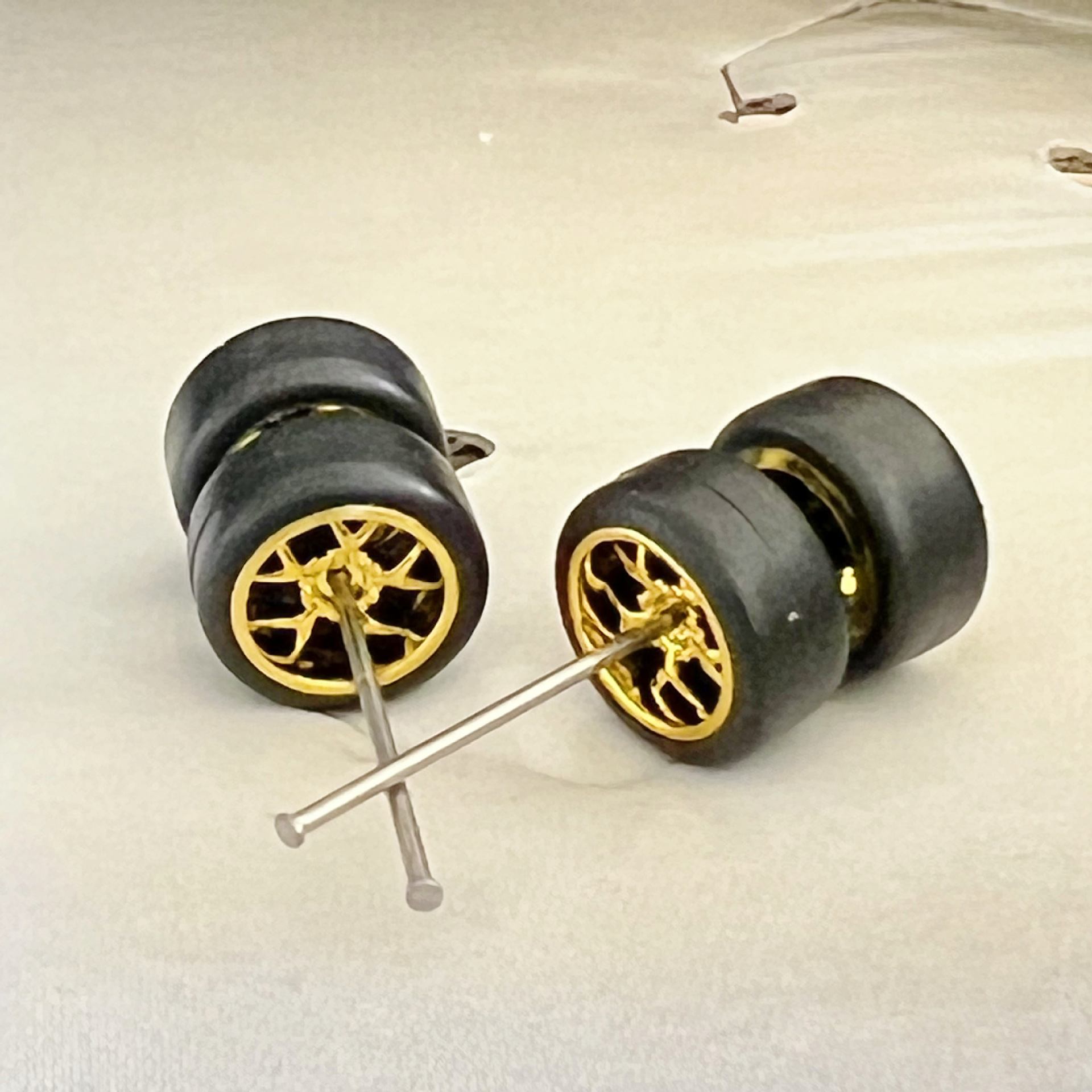 Hot Wheels Matchbox Domica 1/64 de nivel de entrada de aleación de coche modelo de modificación de la rueda de goma del neumático de goma cubo de la rueda