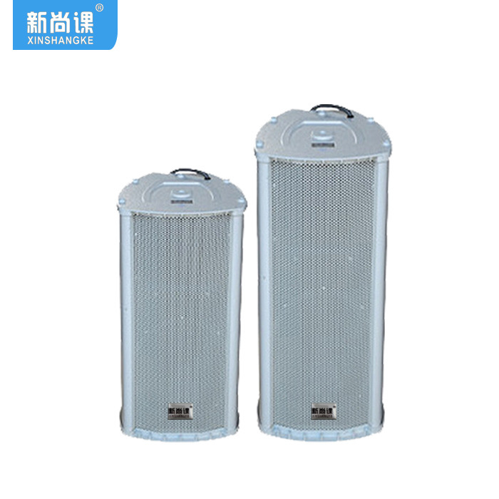 Columna de sonido de radiodifusión de red IP a prueba de agua al aire libre 4G red de radiodifusión inalámbrica POE altavoz activo columna de sonido altavoz