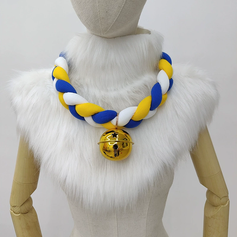 Small bell, cute choker with accessories with pigtail