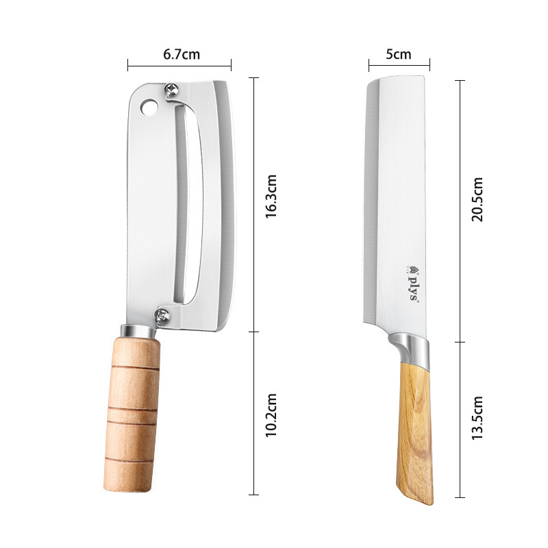 Cuchillo de piña regalos comerciales multifuncionales cuchillo de frutas de acero inoxidable 2 en 1 cuchillo de peeling cuchillo de caña de azúcar