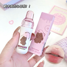 Gege bear奶呼呼丝绒唇釉雾面可爱素颜持妆哑光不易沾杯学生唇彩