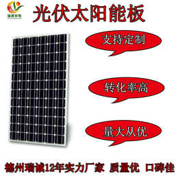 单晶太阳能板图片 单晶太阳能板品牌 山东德州瑞诚太阳能发电板