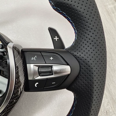 Flats Bottom Carbon — Steering wheel