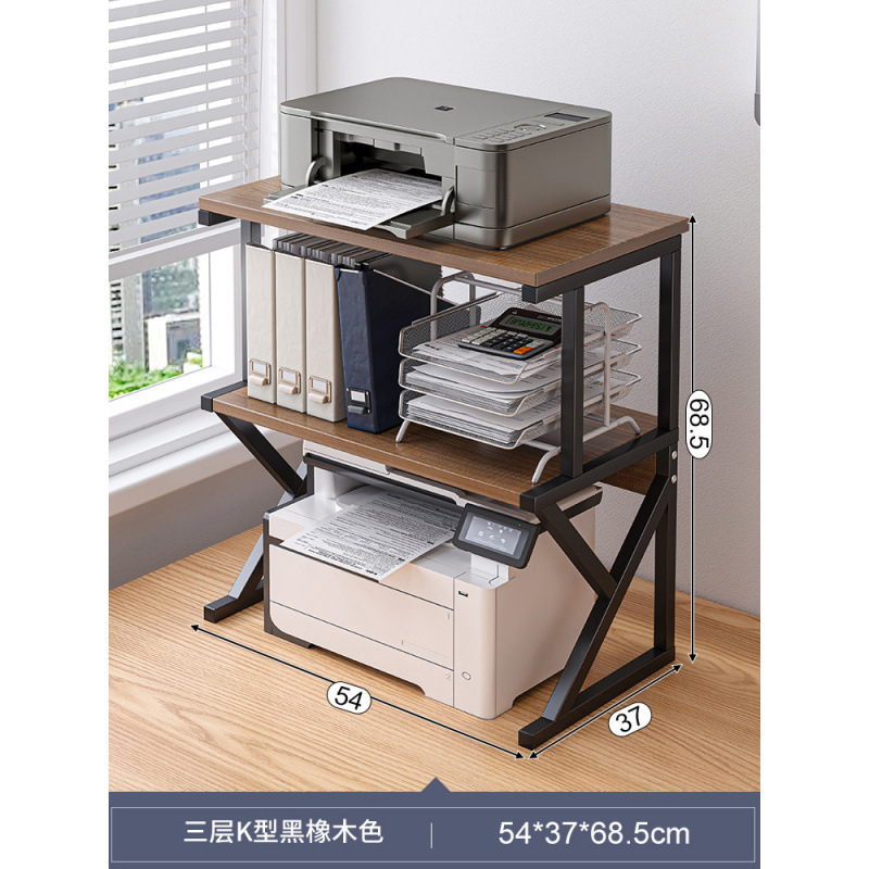 [K타입 하이텐션] 3단 54x37x69 브러시드 블랙오크 + 블랙 프레임✓✓