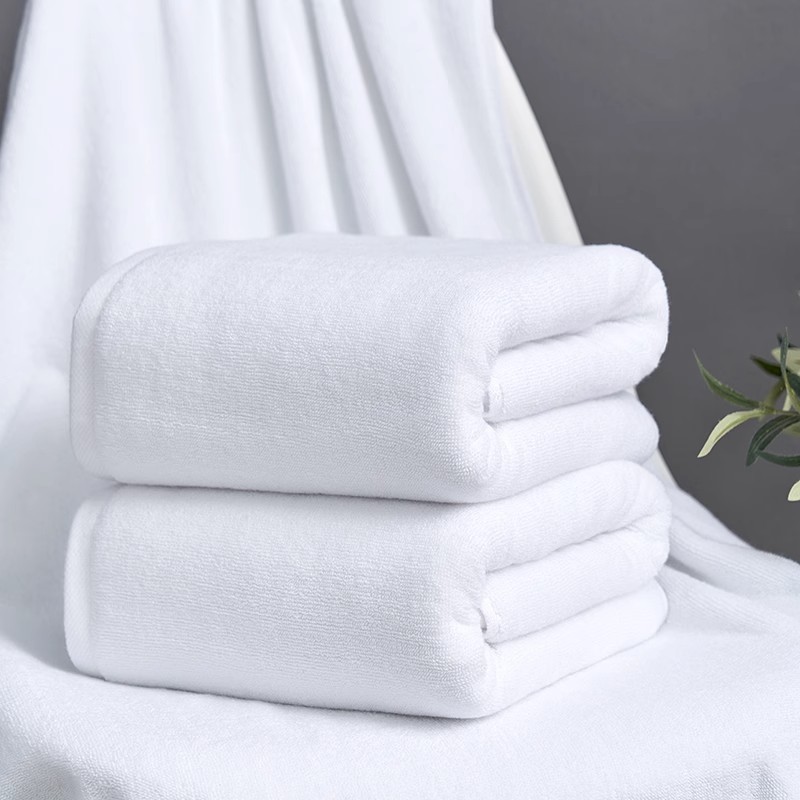 화이트 32라인 타월