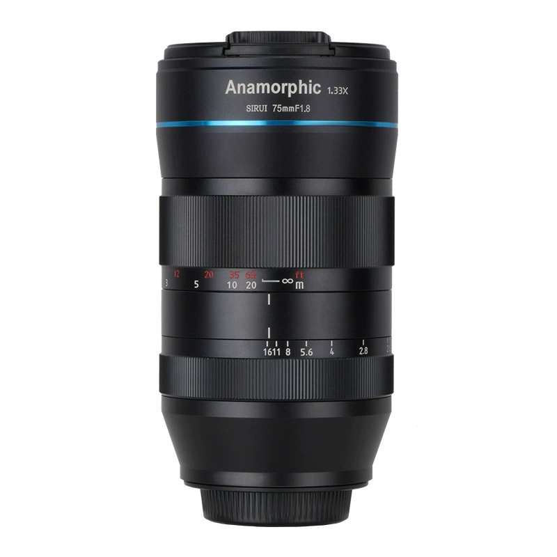 Сируи (Sirui) 75mm f1.8 макро-структурная кинолинза искажений 1.33X, крепление MFT