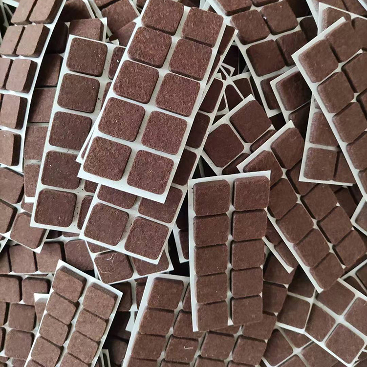 耐磨桌椅沙发止滑脚垫防撞防滑保护垫胶粘工业毛毡垫家具腿防护垫