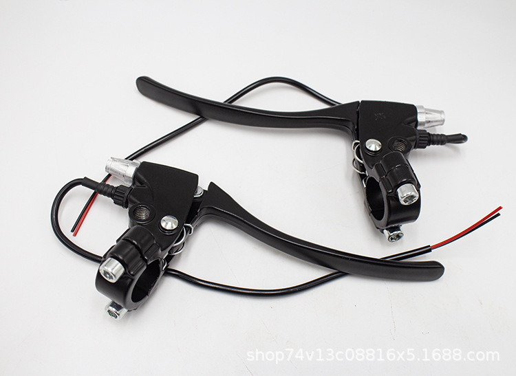 Electric Brake Lever, Battery Car Brake Handle, Broken Wire, Bicycle Brake Lever with Wire, Hand Lever Accessories