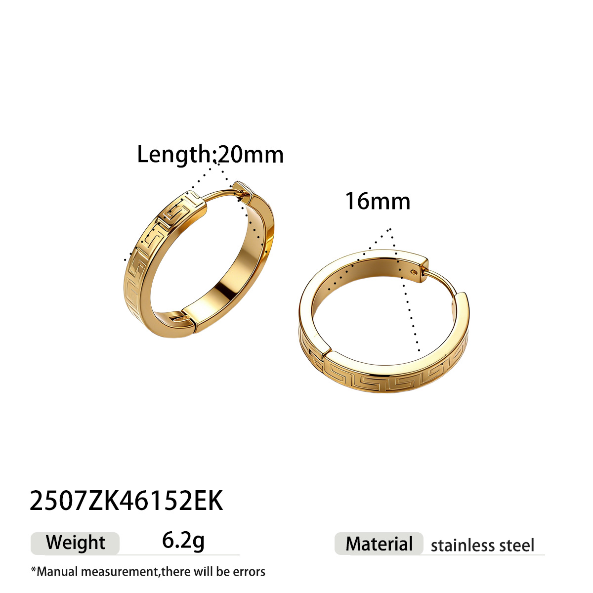 TENA Europa y América pendientes de acero inoxidable vacaciones nicho de diseño de textura de acero de titanio ligero lujo de alta calidad joyas para los oídos