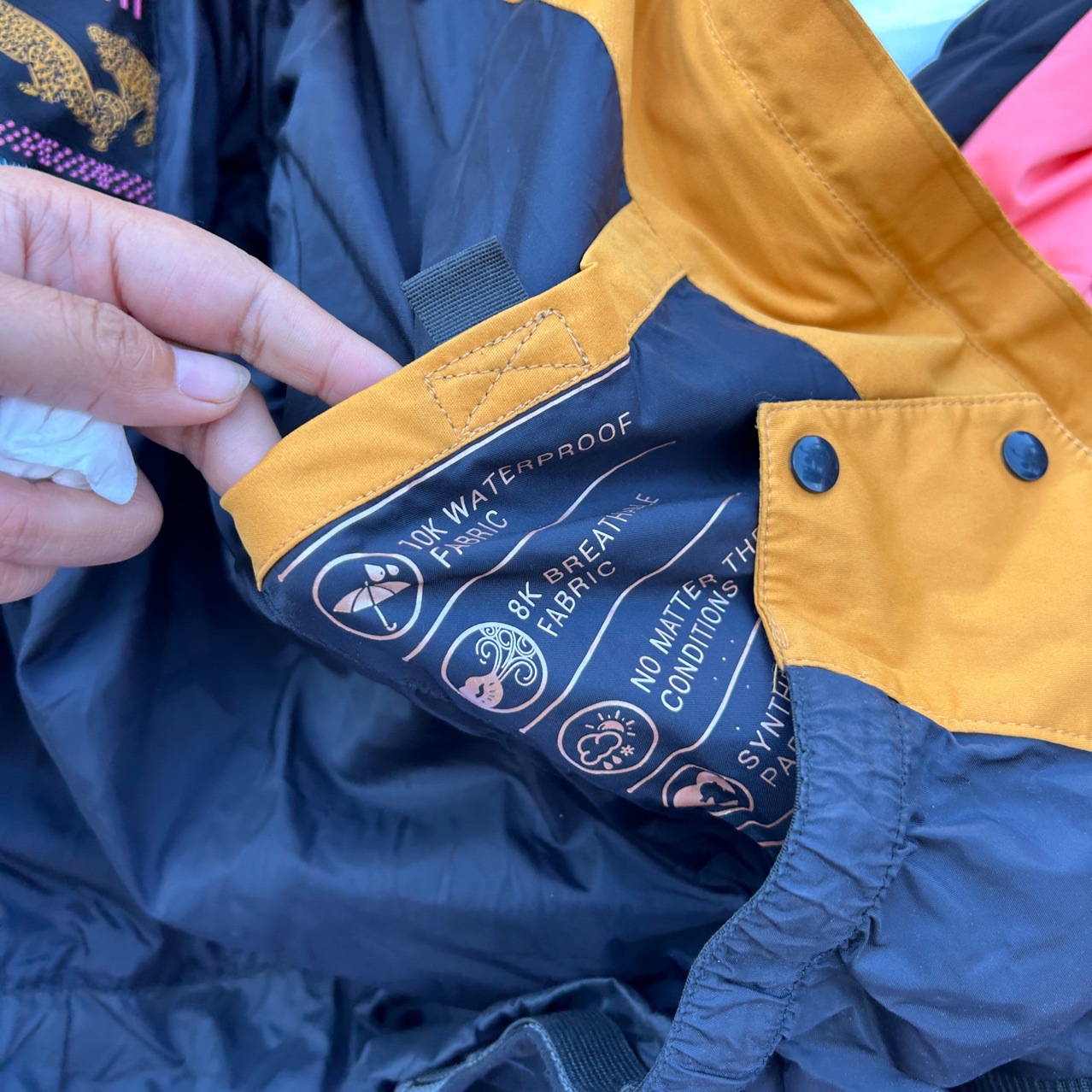 Europa y América al aire libre a prueba de viento a prueba de lluvia, ropa de algodón caliente, ropa de esquí, 24 nuevas exportaciones de comercio exterior