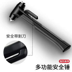 Qəza çəkici Bus Escape Life-Saving Hammer Car - black-without-stand-bubble-bag-packaging