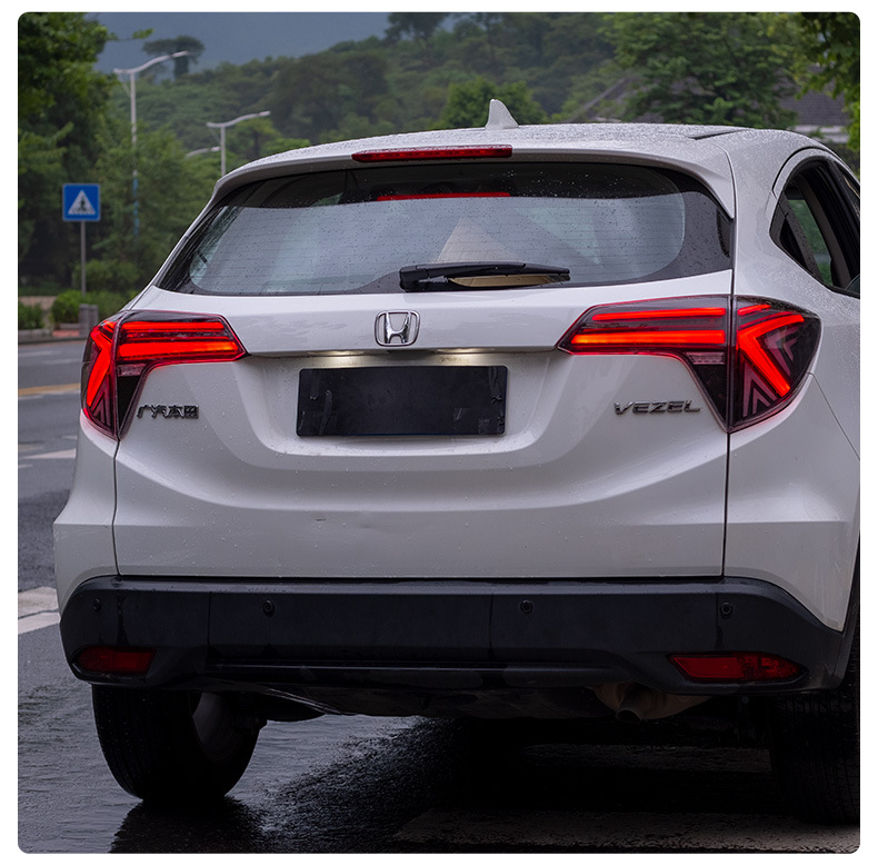 Suitable for 14-21 Honda Binzhi Led Taillight Assembly Modified Y-Type Scanning Led Driving Streamer Turn Signal