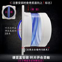 厨房抽油烟机止回阀烟道防倒灌串味通用免打孔止逆阀排烟管高密封