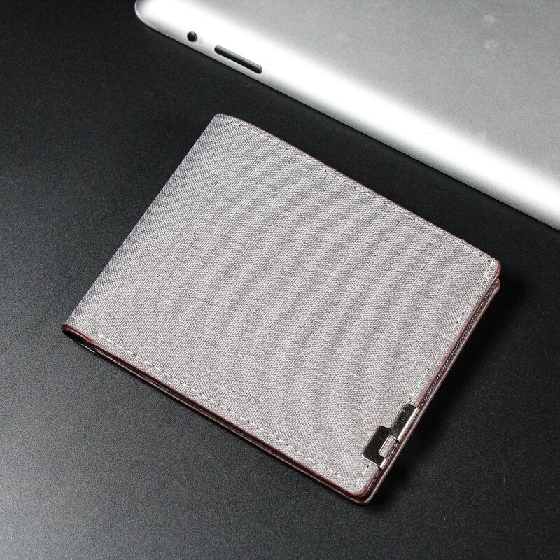 New short casual denim wallet men's multifunctional youth wallet simple coin purse spot wholesale New short casual denim wallet men's multifunctional youth wallet simple coin purse spot wholesale