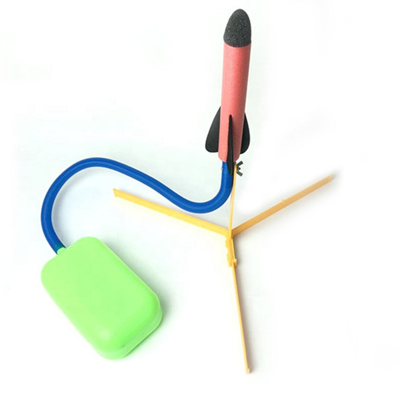 Transfronterizo amazonas pedal lanzacohetes misil juguete padre-hijo interactivo al aire libre juego multijugador juguete