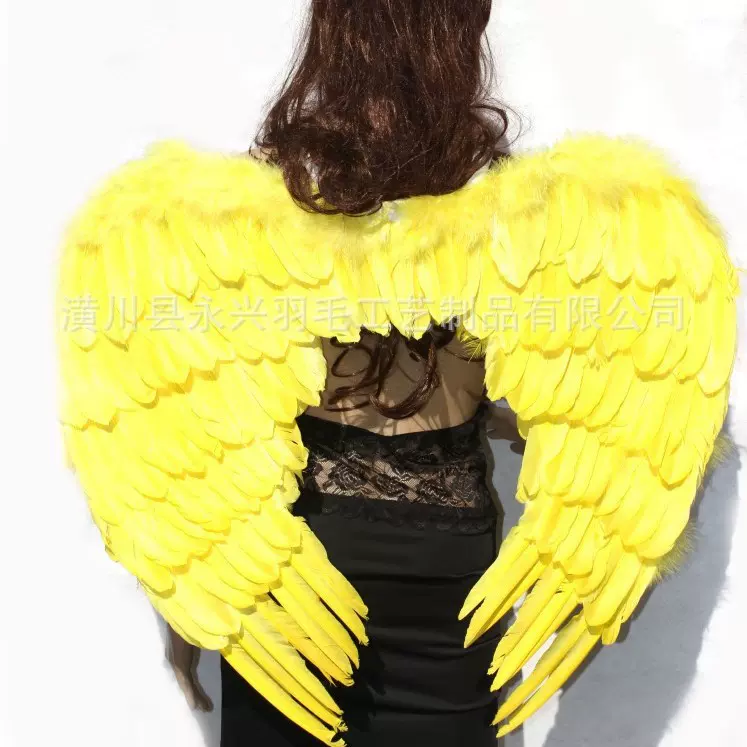 成人天使翅膀 大号翅膀 羽毛翅膀 儿童舞台演出道具 厂家直销背饰
