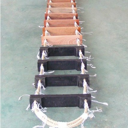厂家供应船用救生绳梯引水员绳梯引航员绳梯木踏板铝踏板品质保障