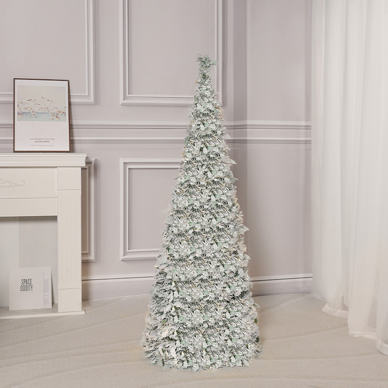 Árbol de Navidad decoración del hogar árbol de Navidad plegable árbol de nieve Paquete Grande decoración de Navidad