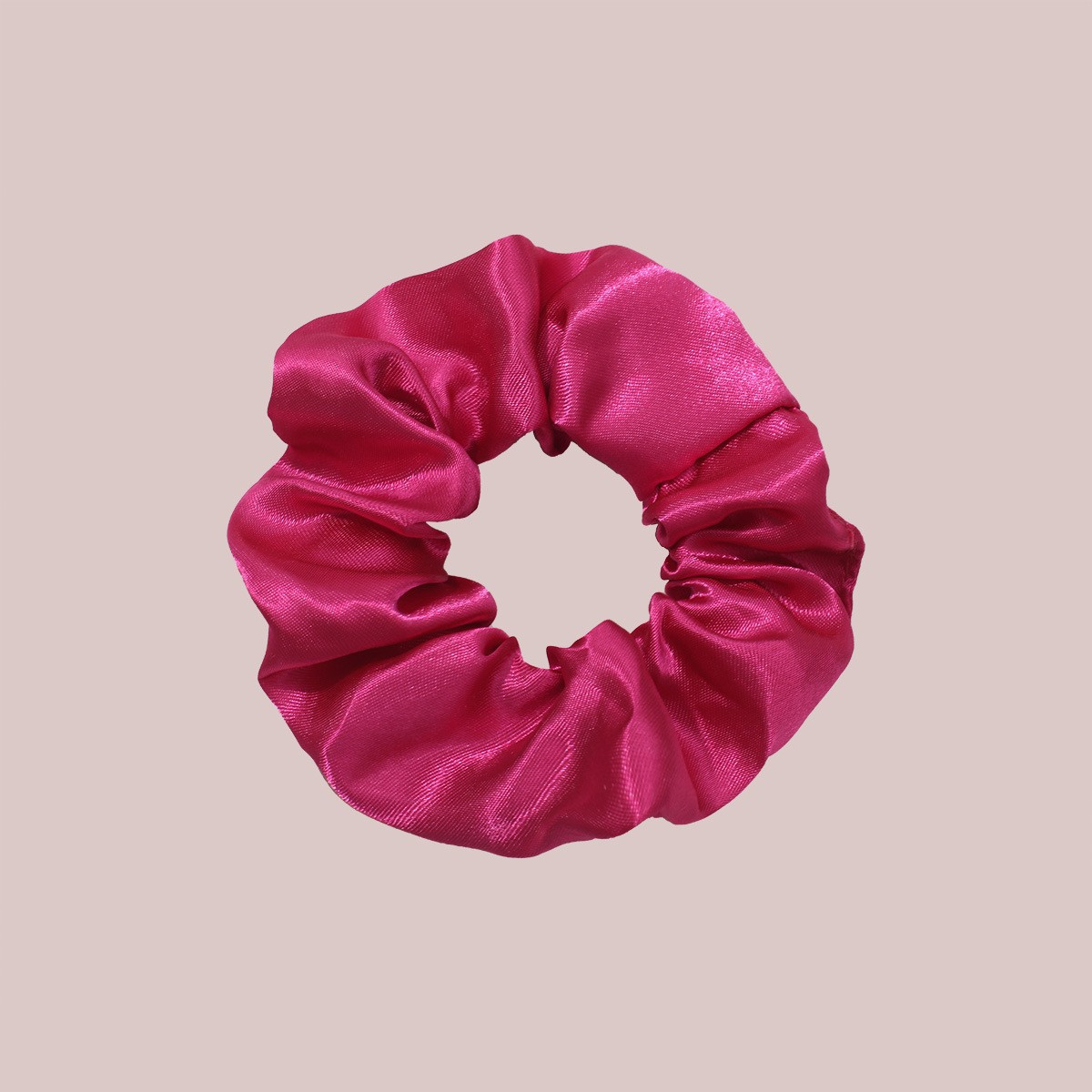 Coletero Scrunchie de Satén de Alta Elasticidad