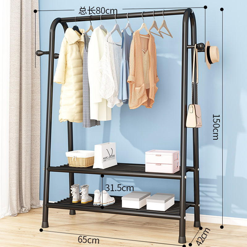 80cm-검정색 [이중 그물 + 후크]].