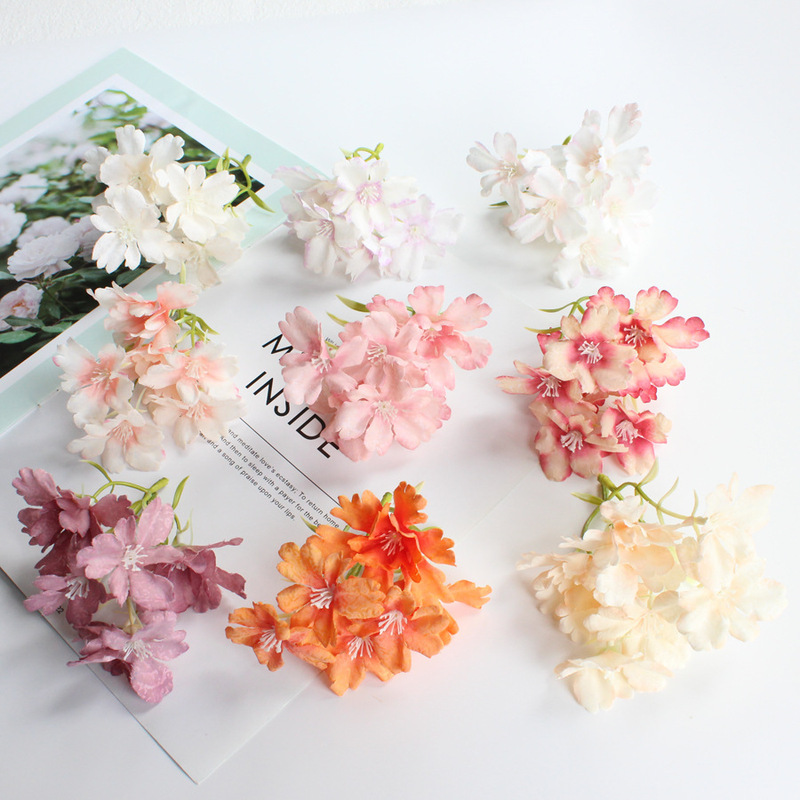 Artificial Flower 3-Pronged Daisy DIY Handmade Flower Material Wedding Home Decoration Accessories Fake Flower Cross-Border New Product Artificial Flower 3-Pronged Daisy DIY Handmade Flower Material Wedding Home Decoration Accessories Fake Flower Cross-Border New Product