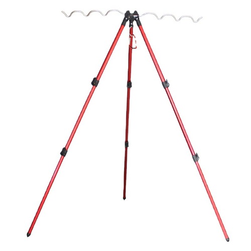 Weihe retractable sea rod holder short section tripod thickened aluminum alloy foldable fishing rod turret stand wholesale