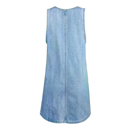 Summer 2025 Women's Denim Skirts Sexy and Cool Straps Dress Amazon