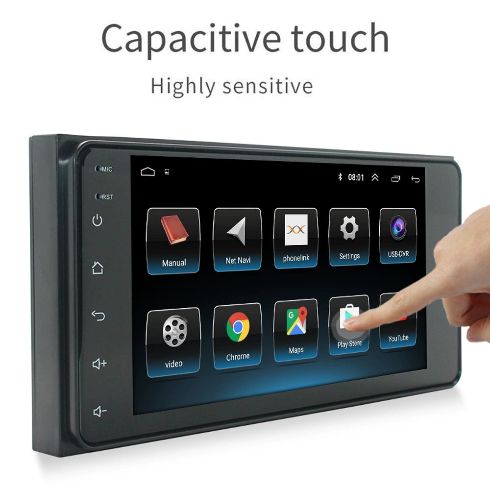 7-inch 2 Din Corolla Android Radio with GPS and Amplifier