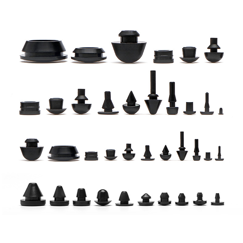 橡胶异形件硅胶塞防水防潮防尘密封防撞密封套硅胶圈耐高温堵头