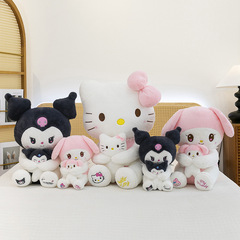 新しい母子シリーズ KT 猫クロミメロディーぬいぐるみかわいい人形漫画ギフトインターネット有名人ホットスタイル