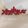 Fashionable hair accessory for bride, hairgrip, European style, simple and elegant design, wholesale