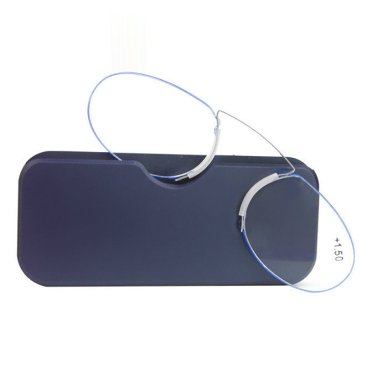 Factory Store Frameless Nose Small Reading Mirror Wallet Mirror TR90 Small and Medium Sight Portable Reading Mirror