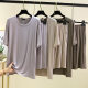 Men's Modal Pajamas Pajamas suit Loose Thin plus size Home Clothes Short-sleeved Shorts Two-piece Casual Summer
