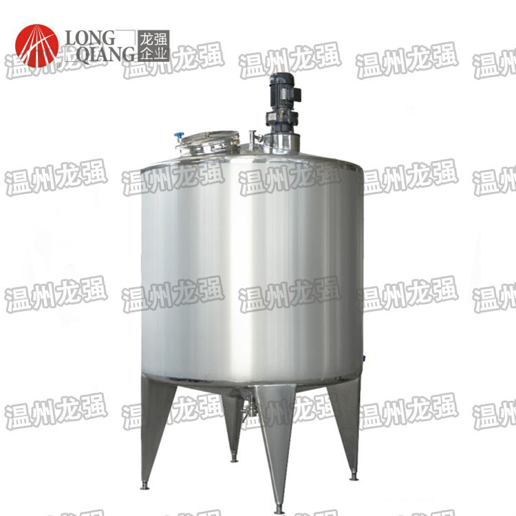 不锈钢304双层立式搅拌储罐系列/山羊奶、牛奶调配储罐设备厂家