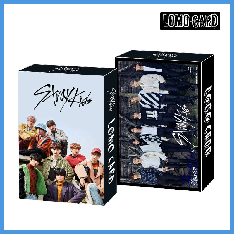 Хитовые звезды вокруг StrayKids Ateez Astro NCT LOMO новая карточка альбома благословение маленькая карточка