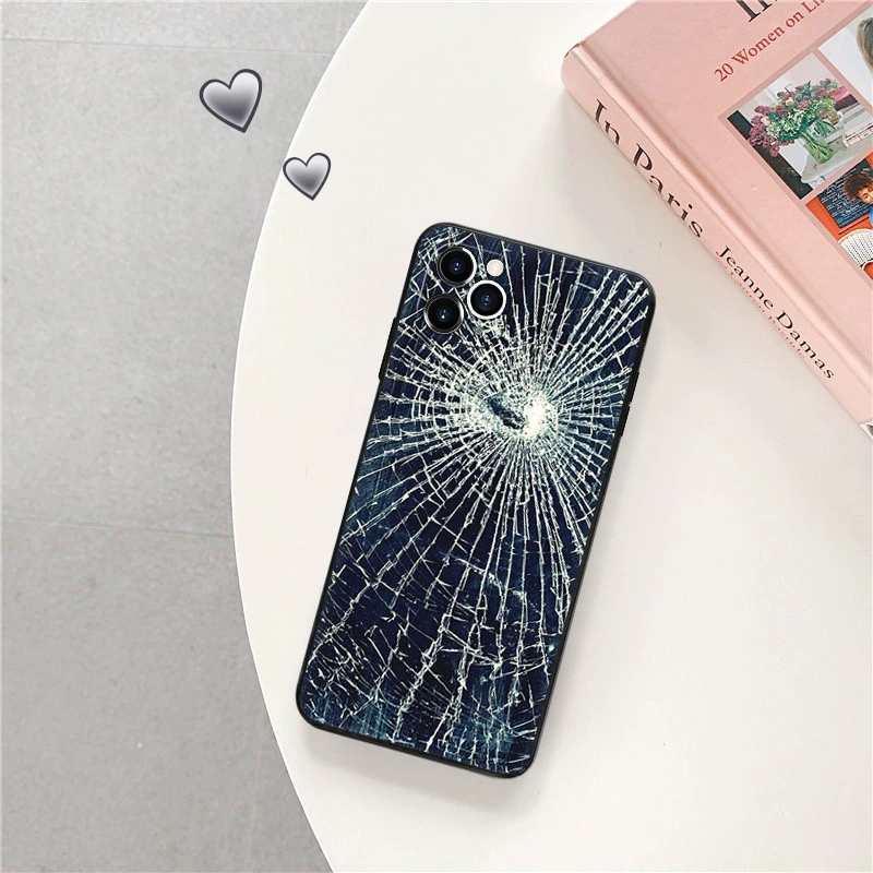 Apple, совместимый чехол для телефона, зеленый черный экран, iphone