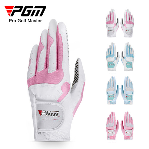 PGM golf gloves women's sports gloves a pair of left and right hand non-slip golf professional outdoor gloves