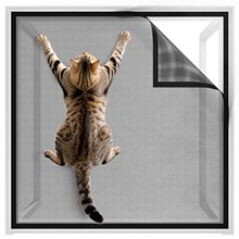 包边纱窗防蚊子窗网自粘式纳米窗帘免打孔简易安装魔术贴加密窗纱