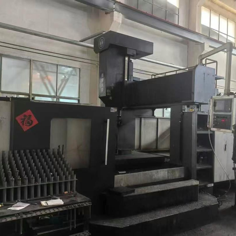处理二手大畏DV-2520龙门加工中心两线一硬带角度头
