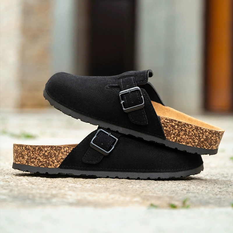 Баотоу тапочки пара носить пляжный отдых Ретро пряжка Пляжные холодные тапочки большого размера